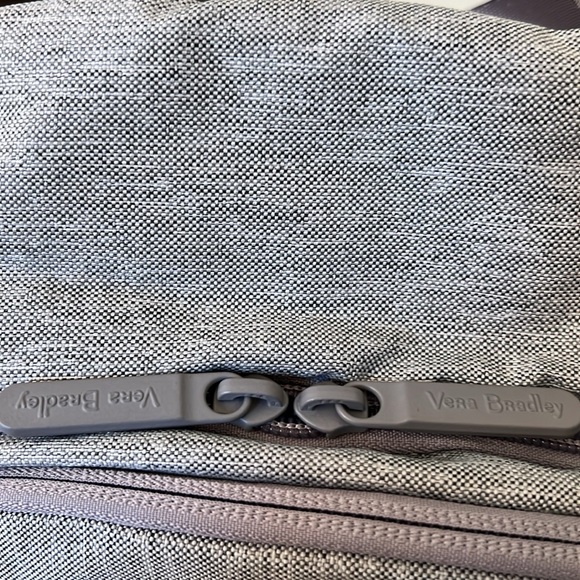 NEW Vera Bradley Lighten Up Sporty Backpack in Medium Heather Gray - Picture 6 of 16